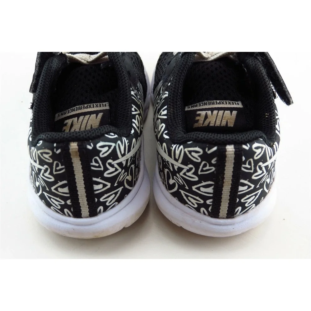 Nike Flex Experience RN 5 Black Fabric Athletic Toddler Unisex Sz 4